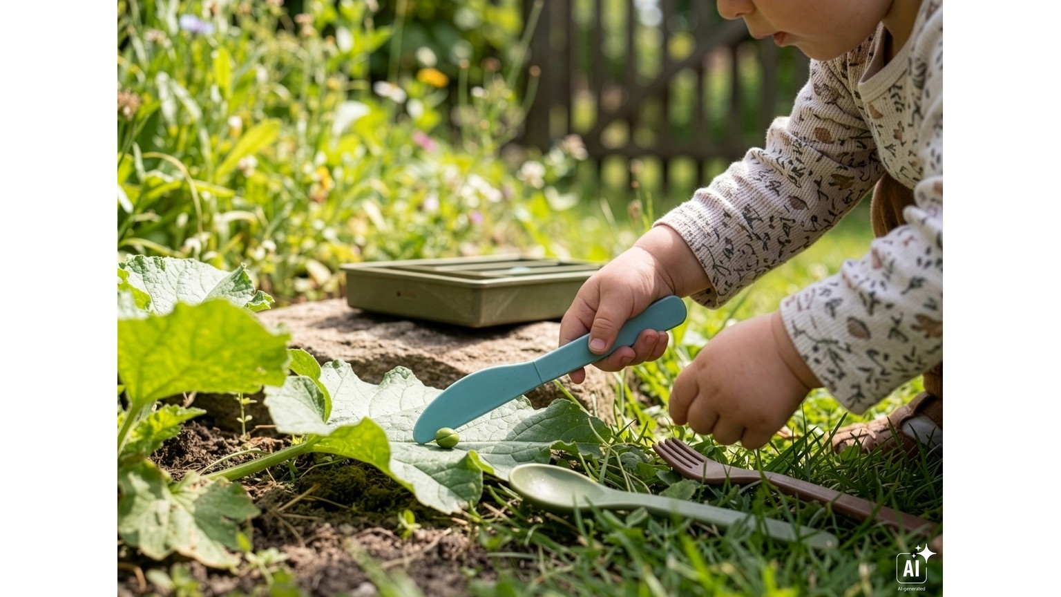 Green Bean Besteck-Set 17-teilig